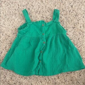Vibrant Green Kids Camisole